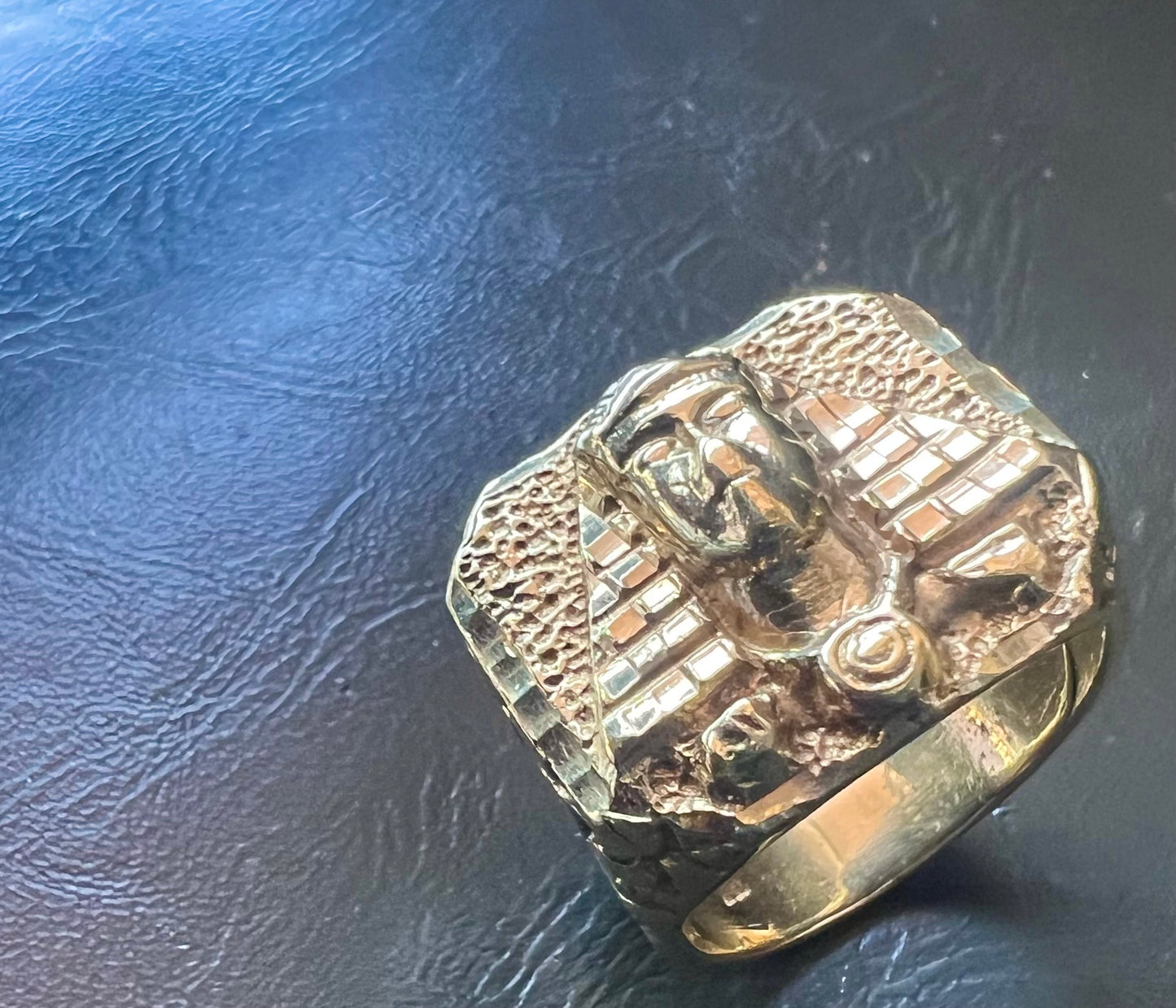 10k King Tut Ring